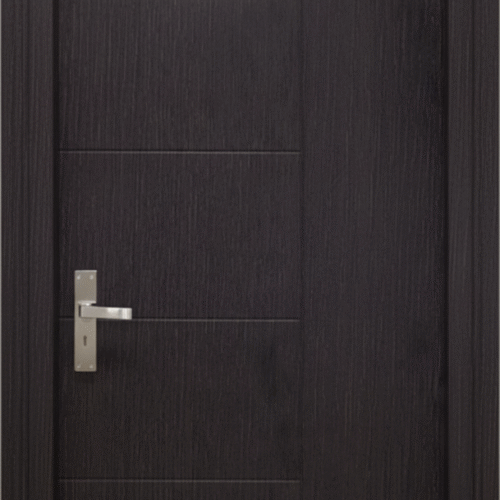 BLACK SHADED WPC DOOR FRAME WITH WPC DOOR